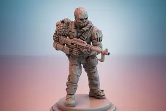 Миниатюра: Cultist Rabble (Guns)