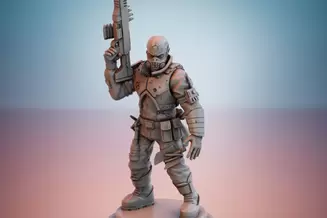 Миниатюра: Cultist Rabble (Guns)