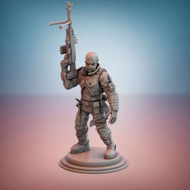 Миниатюра: Cultist Rabble (Guns)