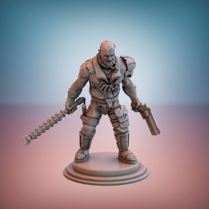 Miniature: Cultist Rabble (Pistols and Blades)