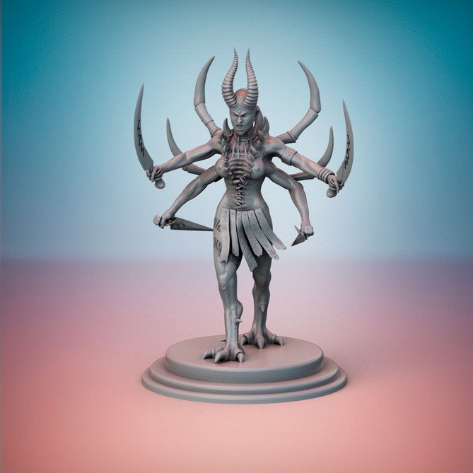 Miniature: Daemon Mages