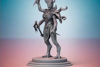 Miniature: Daemon Mages