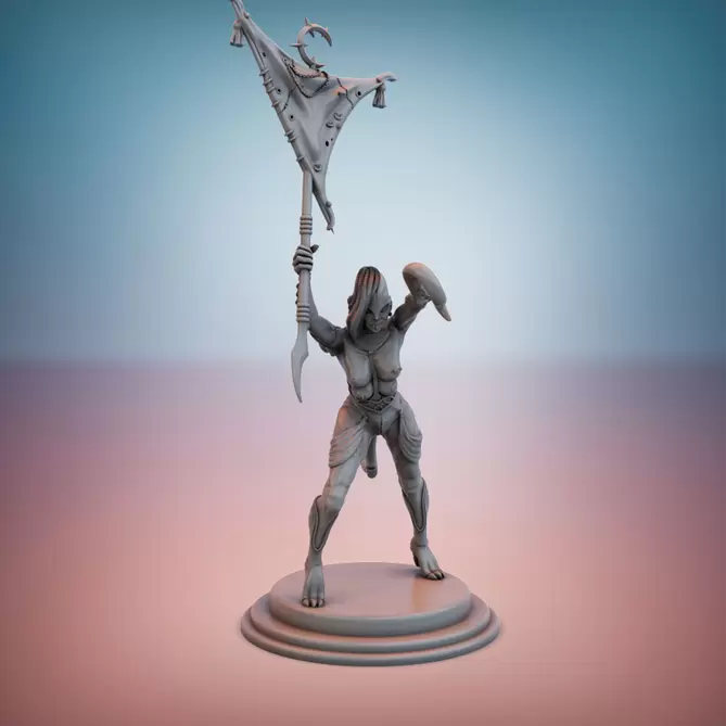 Миниатюра: Harbringers of Ishtar Banner Bearer
