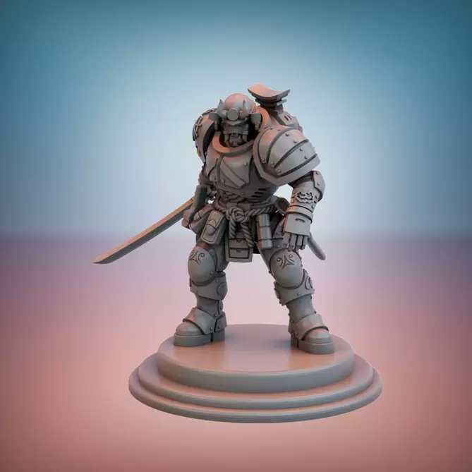 Miniature: Manzu Ama (Katanas)