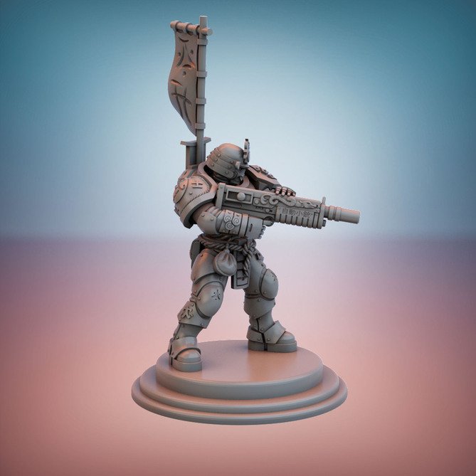 Miniature: Tactical Samurai Strike Team