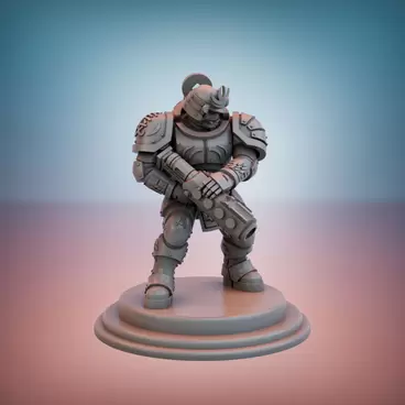 Sanctus Manipulus: Specialist (Magma Gun)