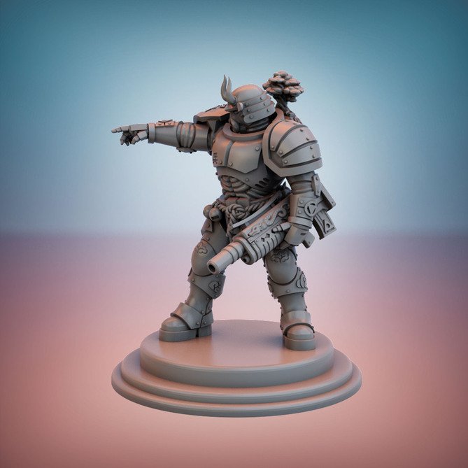 Miniature: Tactical Samurai Strike Team