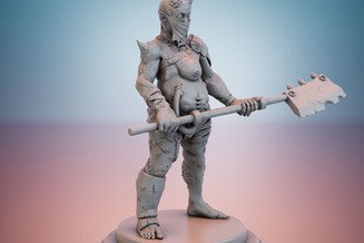 Miniature: Pox Brides (Two-Handed Weapons)