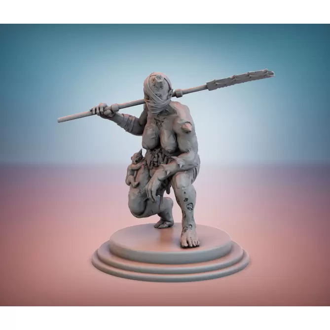 Miniature: Pox Brides (Two-Handed Weapons)
