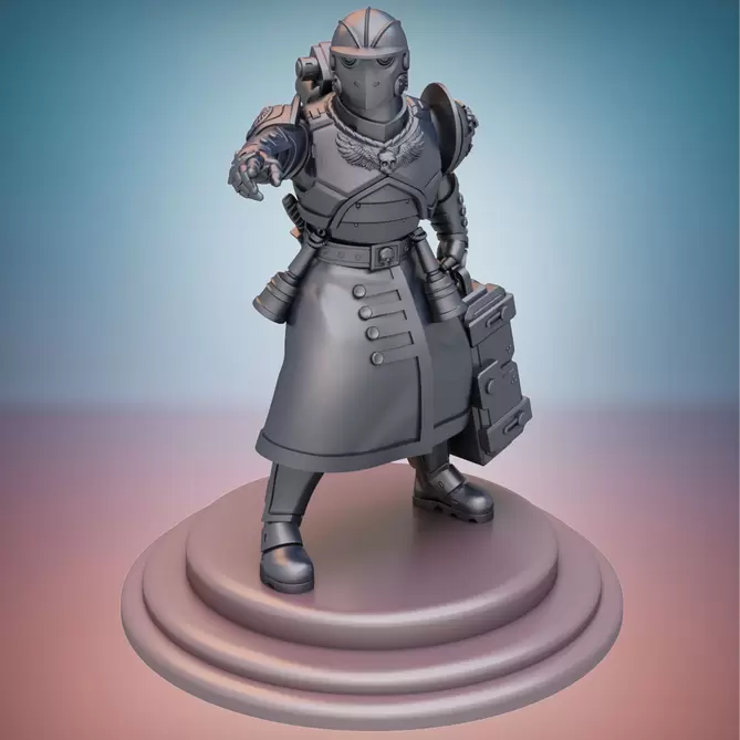 Миниатюра: Sanctus Manipulus Heavy Blaster Canon Team