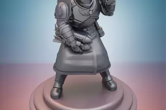 Miniature: Sanctus Manipulus Rocket Launcher Team A