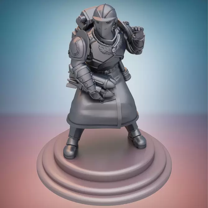 Miniature: Sanctus Manipulus Rocket Launcher Team A