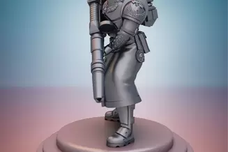 Миниатюра: Sanctus Manipulus Heavy Blaster Canon Team