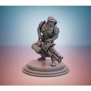 Sanctus Manipulus Heavy Flamethrower Team