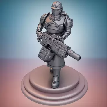 Sanctus Manipulus Heavy Machine Gun Team