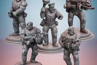 Миниатюра: Space Ogres Chargers