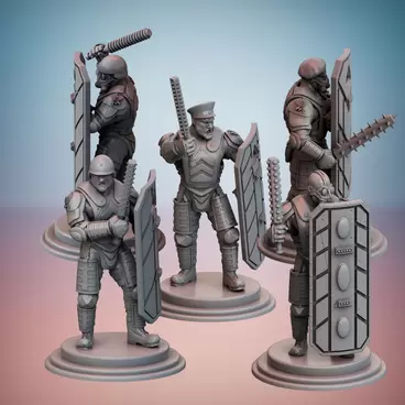 Space Ogres Shields
