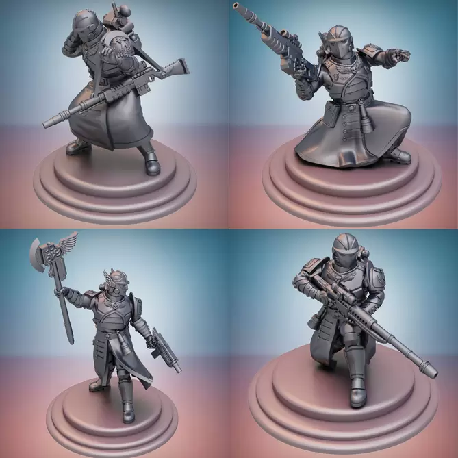 Miniature: Veterans Strike Team