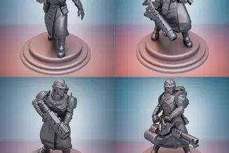 Miniature: Veterans Strike Team