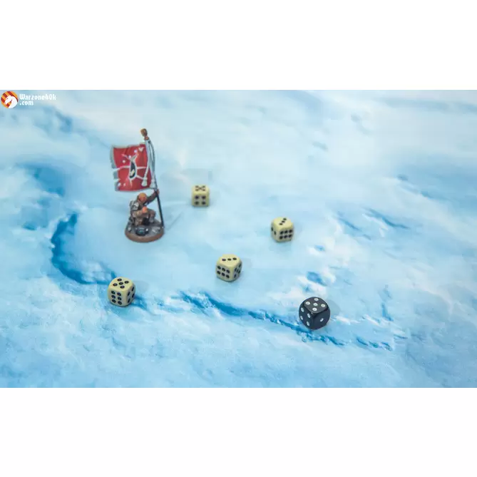 Battle mat: Blood bowl - Iced Bowl