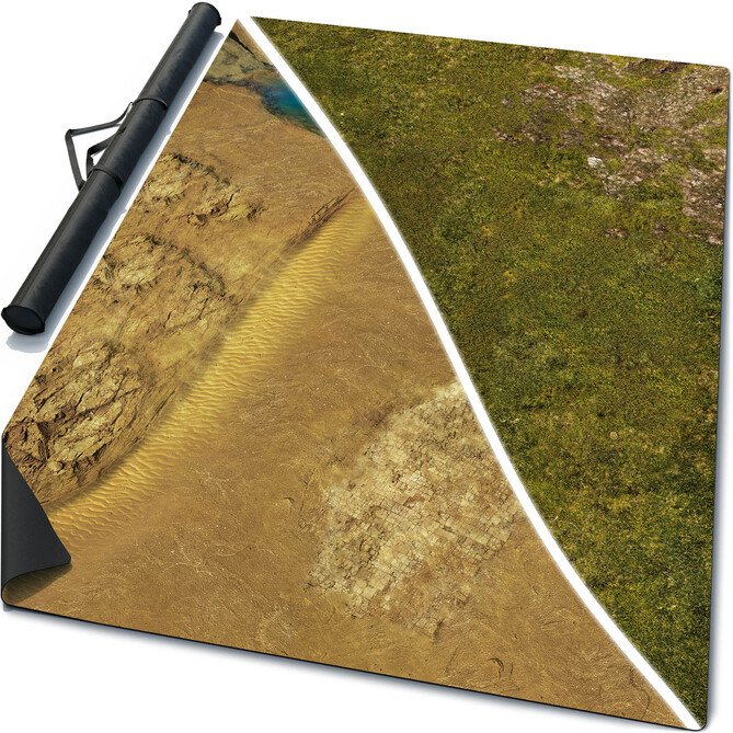 Eenzaamheid Diversiteit conversie Double-Sided Battle Mat Constructor: Mouse Pad and Fabric materials for  your war-game system or scale modelling needs.