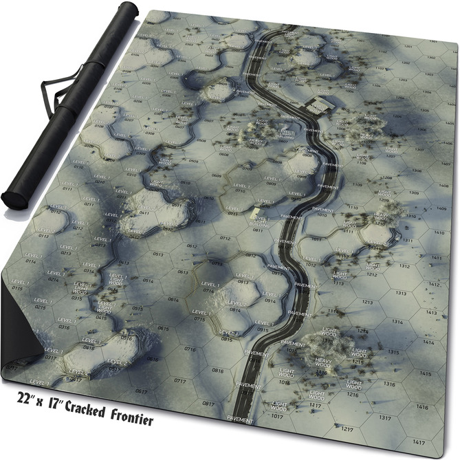 Battle Mat: Cracked Frontier