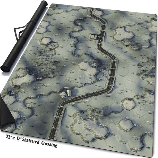 Battle Mat: Shattered Crossing