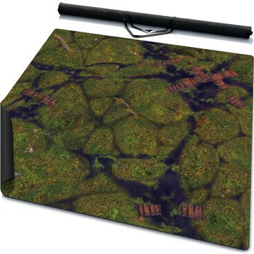 3 x 3 feet Fabric Battle Mat: Erdhexe