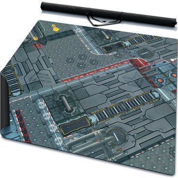 4 x 4 feet Battle Mat: Gigafctory (Ткань)