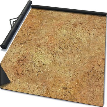 Double-sided 30x22 inch Rubber Battle Mat: Saraha - Homeland (MousePad)