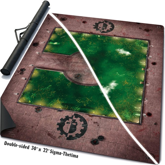 Double-Sided Battle Mat: Sigma-Thetima