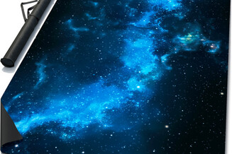 6 x 3 feet Rubber Battle Mat: Space Wave (Резиновый Mouse Pad)