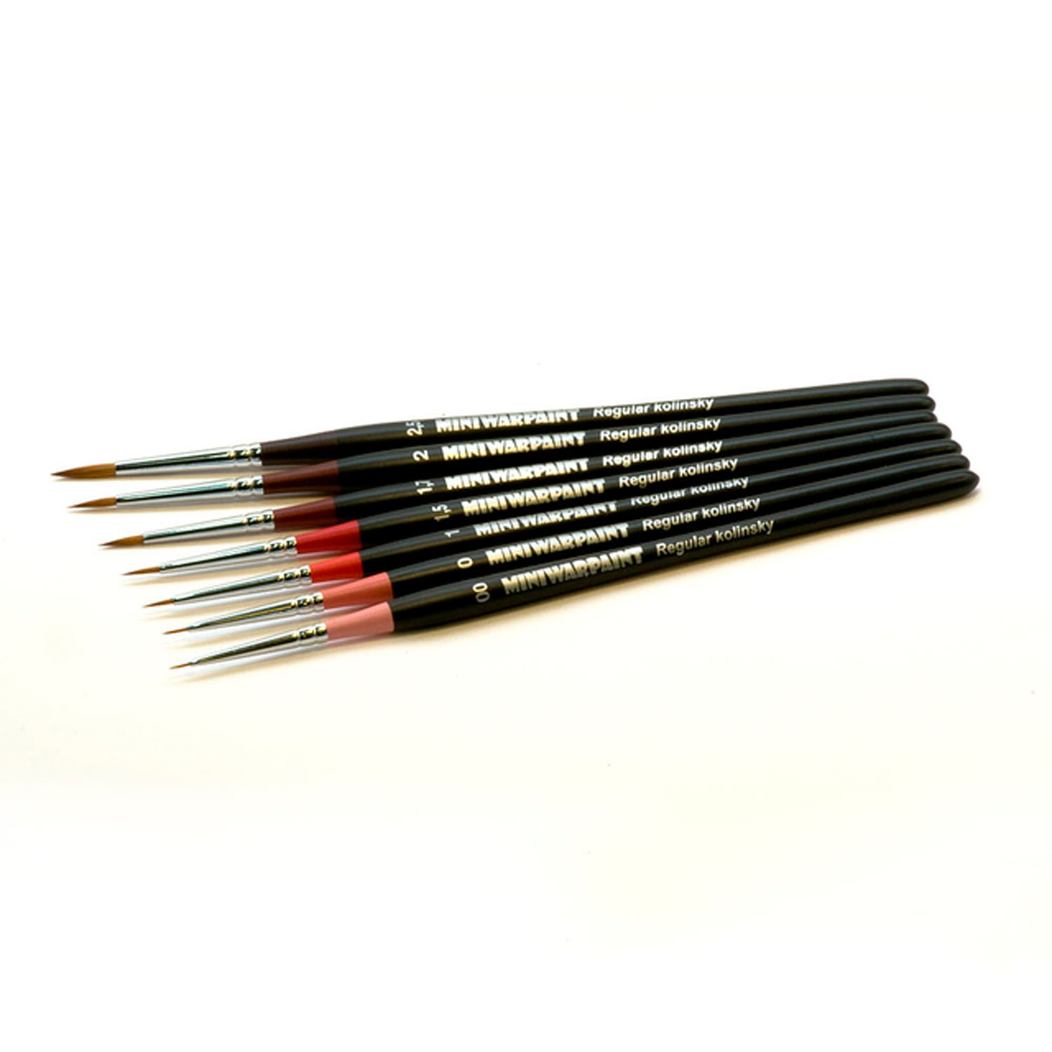 MiniWarPaint high quality kolinsky brushes 