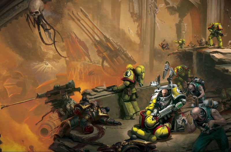 warhammer 40k 9th edition art