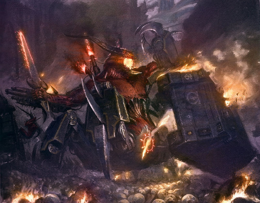 Warhammer 40000 техника хаоса