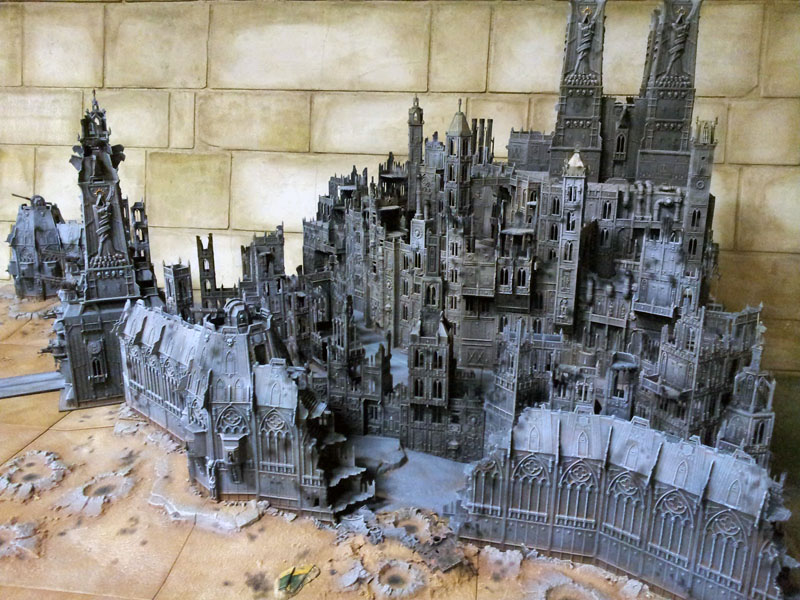 Gothic city terrain