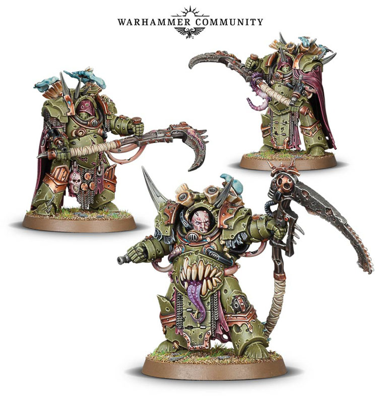 40K Death Guard Players - Plague Marines Of Nurgle