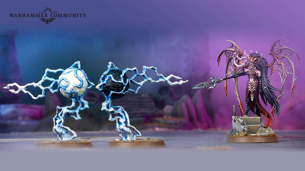Games Workshop Purple Sun Of Shyish - Malign Sorcery Endless Spell AoS