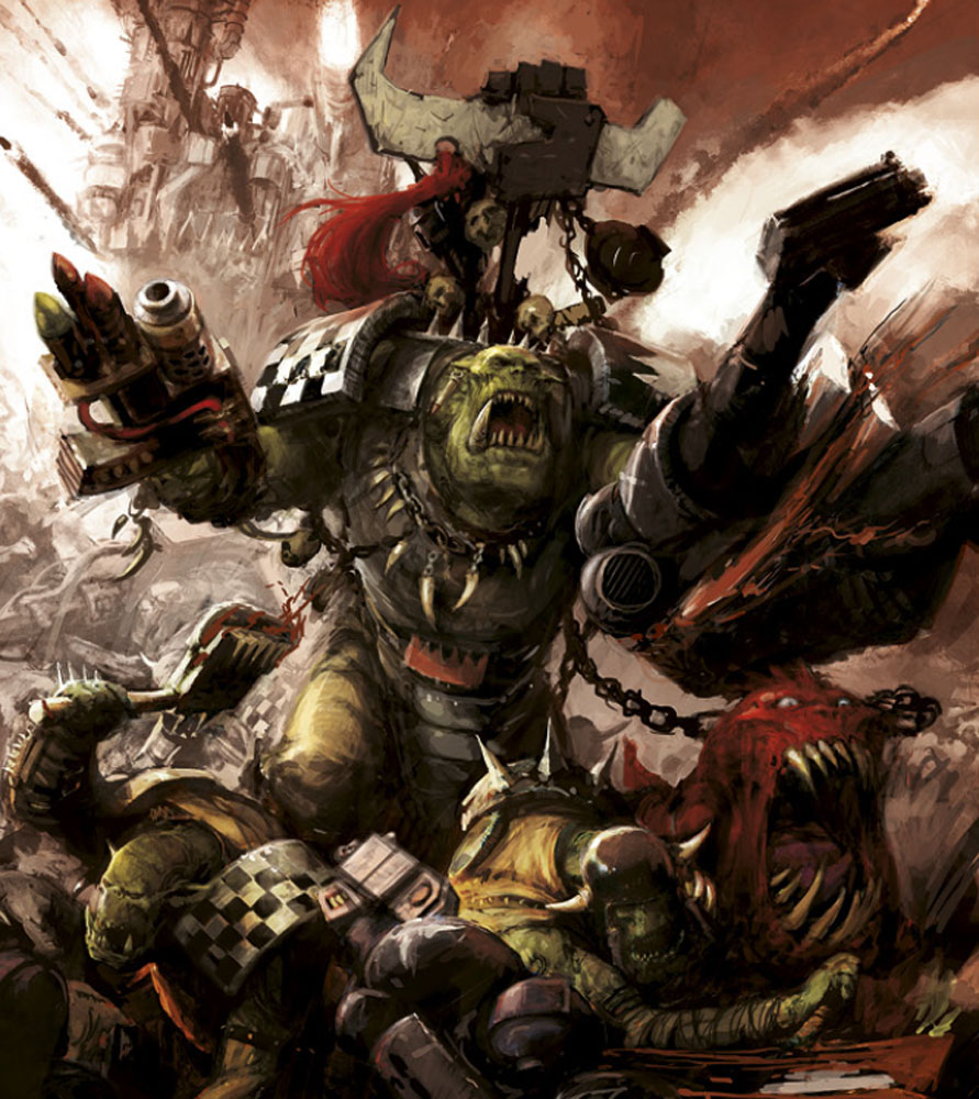 what if ROB turned all of humanity into orks(warhammer) | SpaceBattles