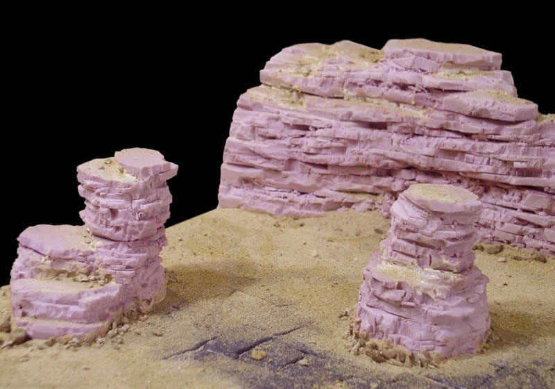 spray foam cave rocks  Warhammer terrain, Wargaming terrain, Terrain