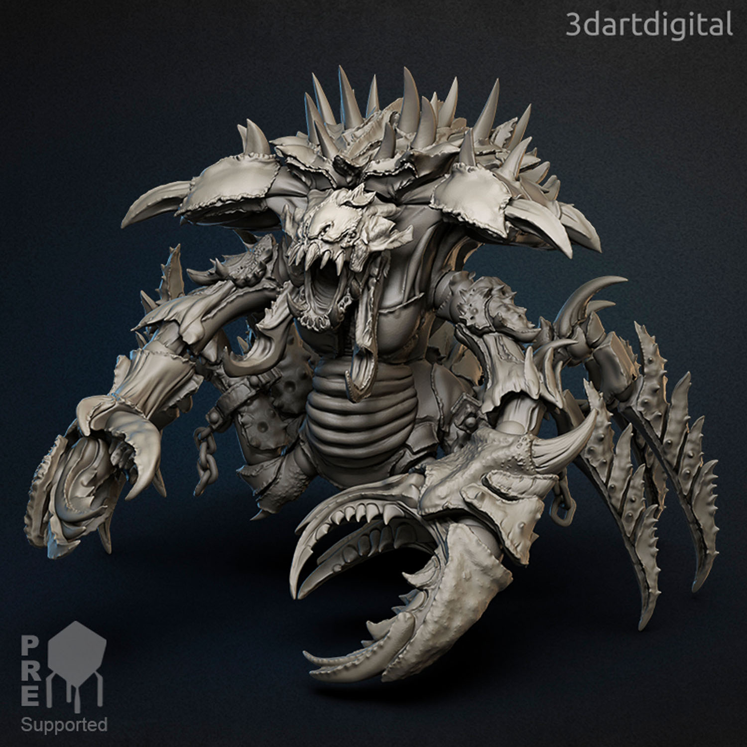 The Headsnipper - 3D Dungeons and Dragons Fantasy Miniatures for ...