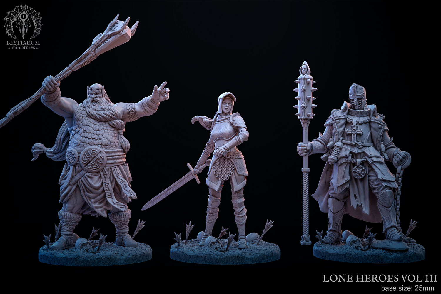 Lone Heroes Vol.III - Store Lord of the Rings Fantasy Miniature Set for ...