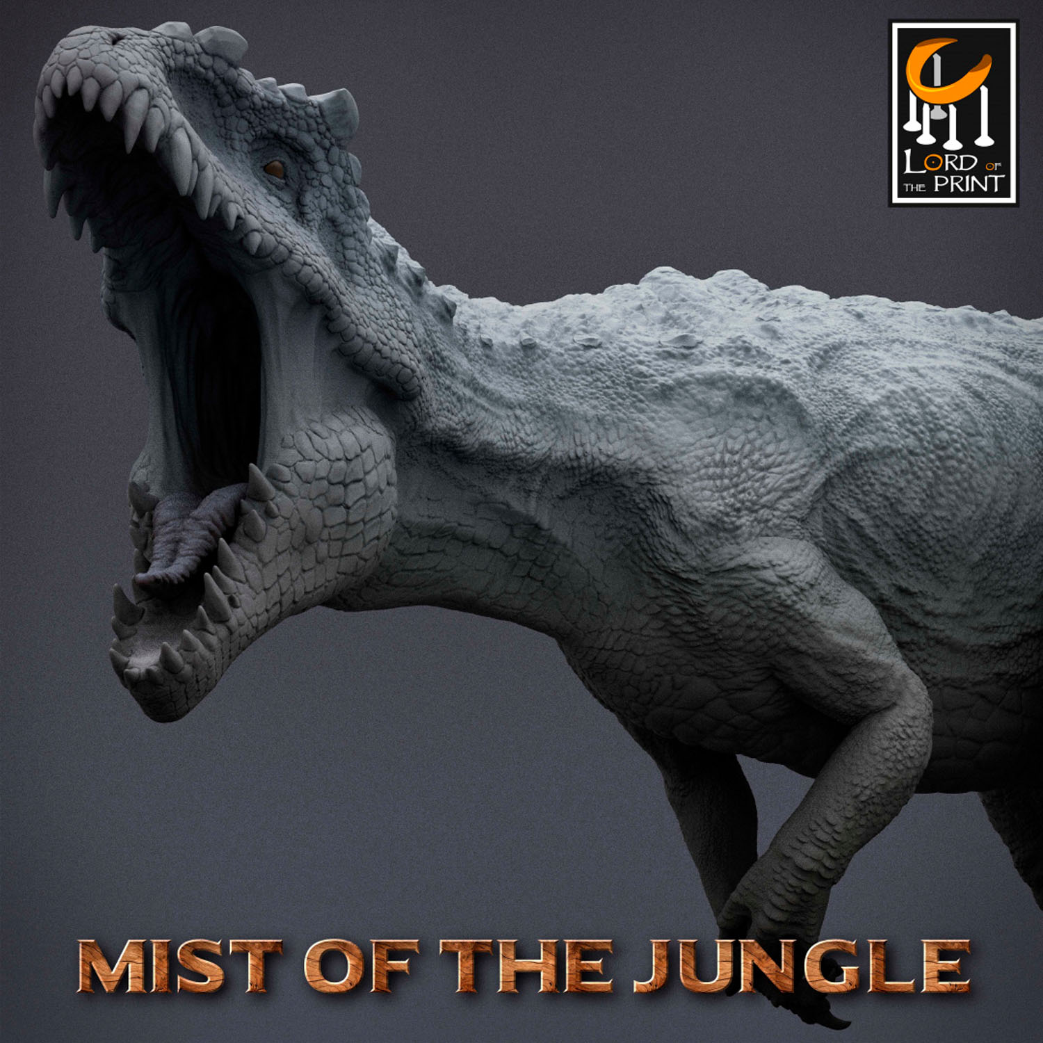 Gigantosaurus - miniature for table war-games & collecting