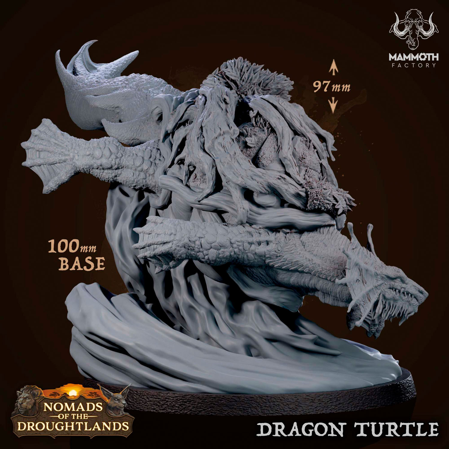 Dragon Turtle - Магазин Фэнтезийных Warhammer Миниатюр для Настольных Игр