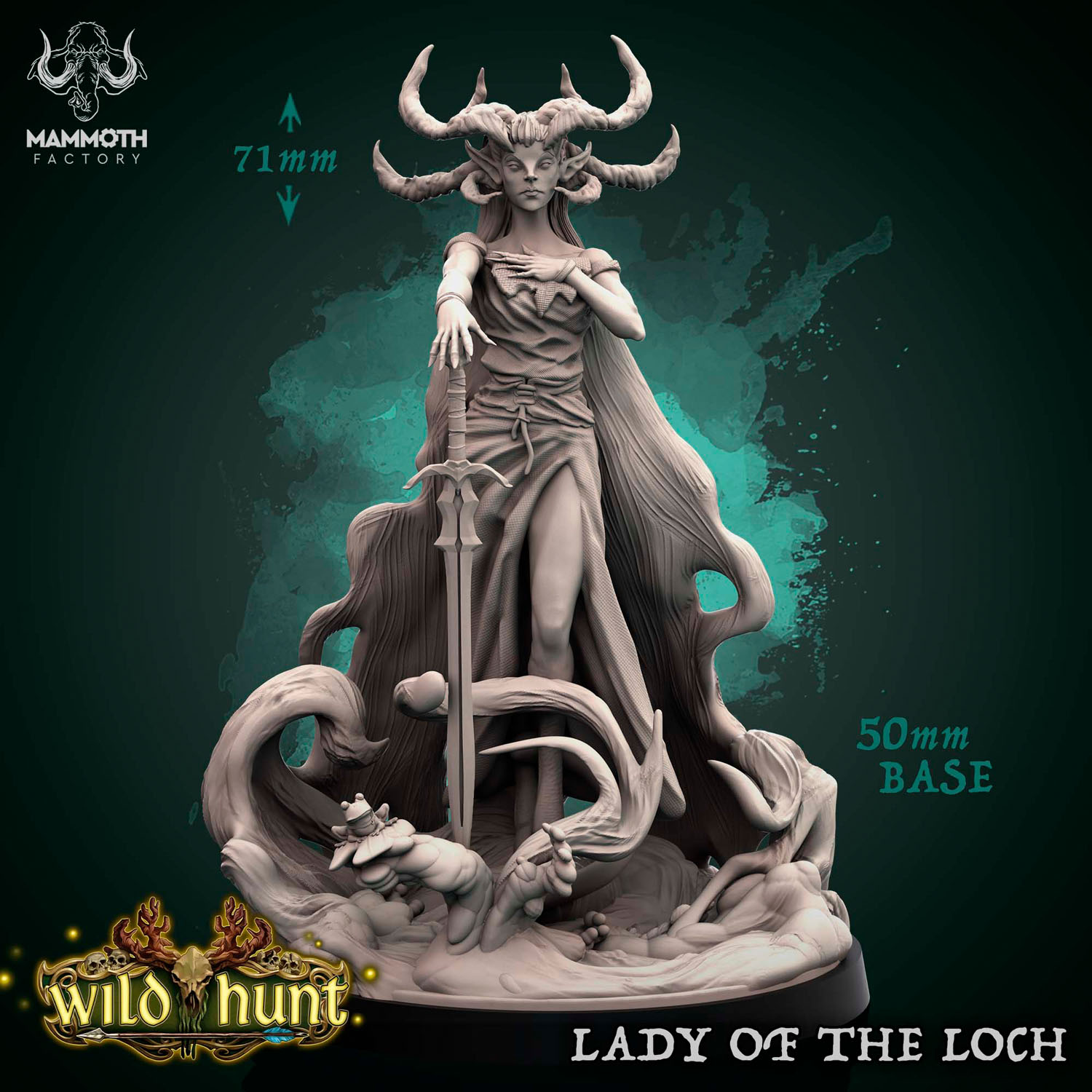 Lady of the Loch - Купить Фэнтезийных Infinity Миниатюр для Ролевых Игр