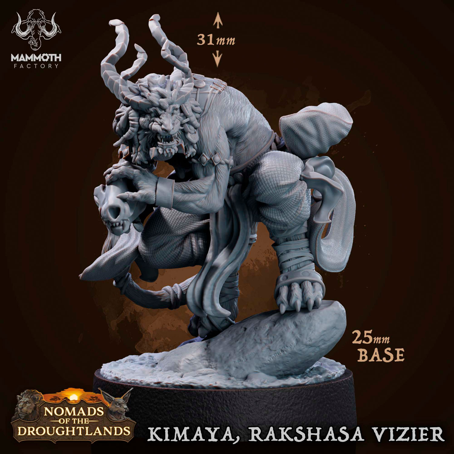 Rakshasa - Производство Фэнтезийных Warhammer Миниатюр для Настольных Игр