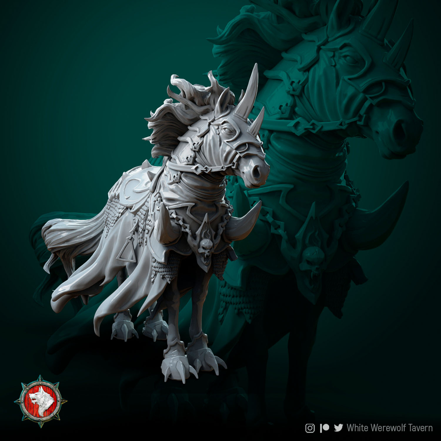 Devil Horse - Store Warhammer Fantasy Fantasy Miniatures for Tabletop RPG